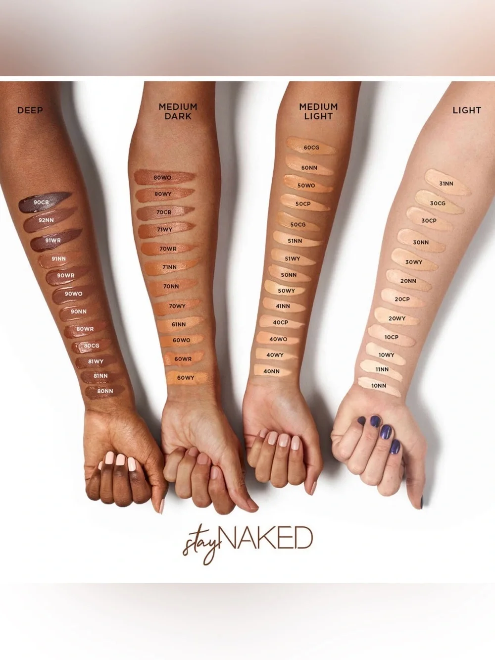Urban Decay STAY NAKED WEIGHTLESS LIQUID FOUNDATION 40CP